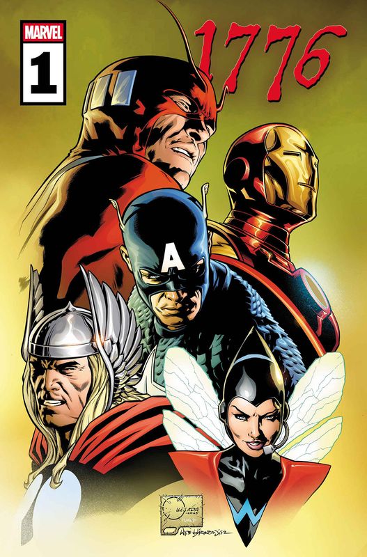 1776 #1 JOE QUESADA CHARACTER VARIANT 1776 #1 JOE QUESADA CHARACTER VARIANT