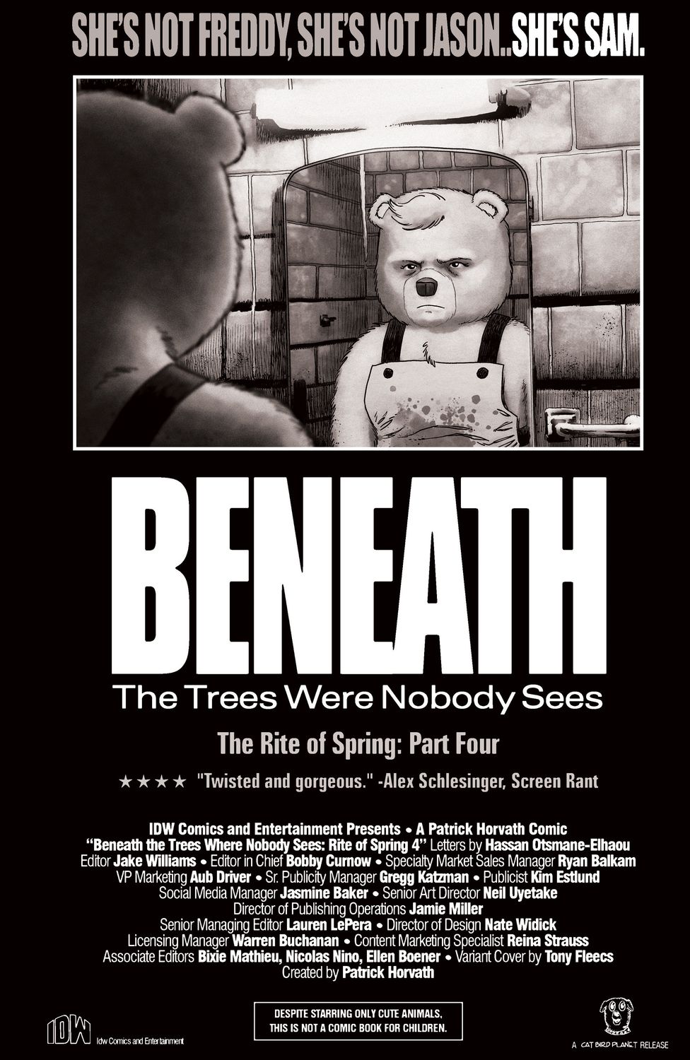 Beneath the Trees Where Nobody Sees: Rite of Spring #4 Variant 1:25 (Fleecs Full Art)