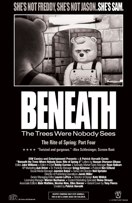 Beneath the Trees Where Nobody Sees: Rite of Spring #4 Variant 1:25 (Fleecs Full Art)