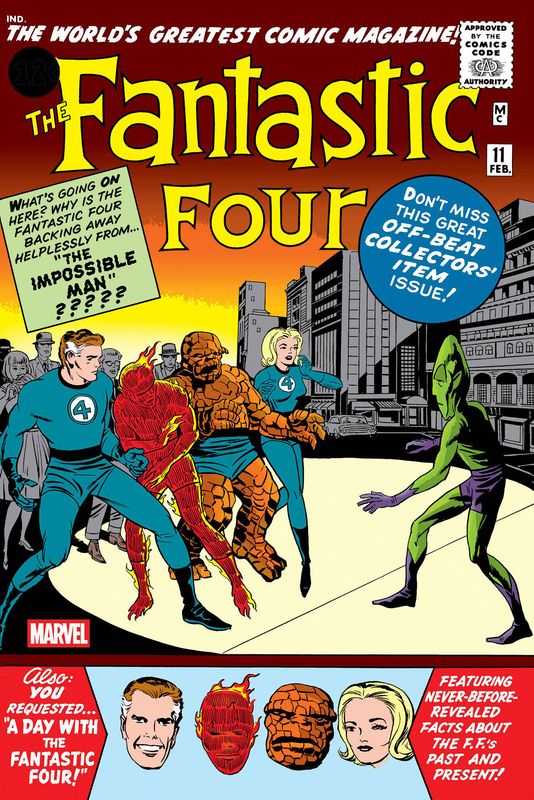 FANTASTIC FOUR #11 FACSIMILE EDITION FANTASTIC FOUR #11 FACSIMILE EDITION