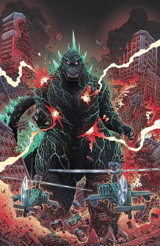 Godzilla [Kai-Sei Era] #4 Variant 1:25 (Stokoe Full Art)