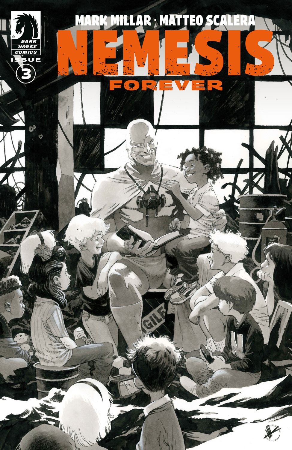 Nemesis Forever #3 (CVR B) (B&W) (Matteo Scalera)