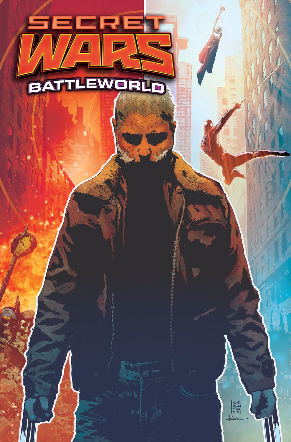 Secret Wars: Battleworld Omnibus Vol. 3 Andrea Sorrentino Cover [DM Only]