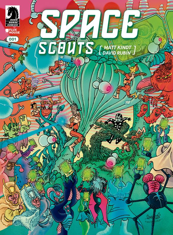Space Scouts #1 (CVR B) (Sergio Aragones) Space Scouts #1 (CVR B) (Sergio Aragones)