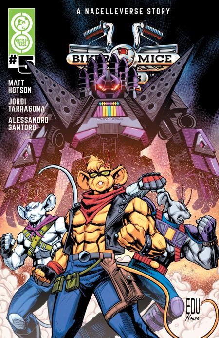 BIKER MICE FROM MARS (2025) #5 CVR A EDU SOUZA BIKER MICE FROM MARS (2025) #5 CVR A EDU SOUZA