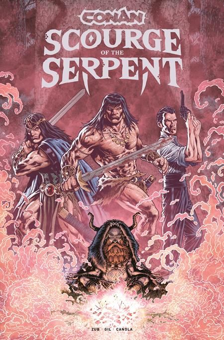 CONAN THE BARBARIAN SCOURGE OF THE SERPENT #2 (OF 4) CVR D IAN CHURCHILL VAR