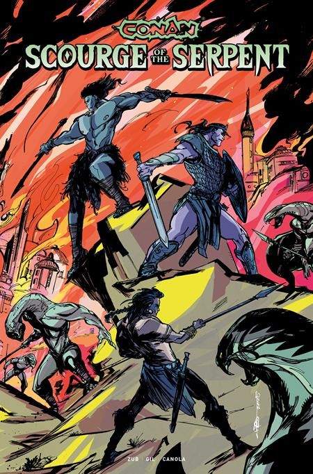 CONAN THE BARBARIAN SCOURGE OF THE SERPENT #2 (OF 4) CVR E ERYK DONONVAN VAR