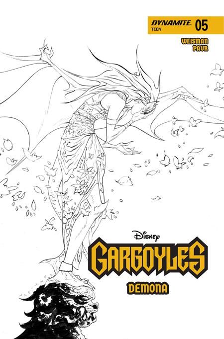 GARGOYLES DEMONA #5 CVR G 1:10 JAE LEE LINE ART VAR