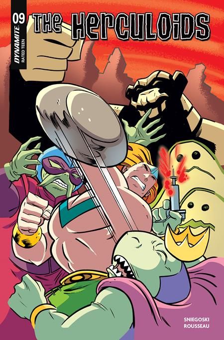 HERCULOIDS #9 CVR D ANTHONY MARQUES VAR