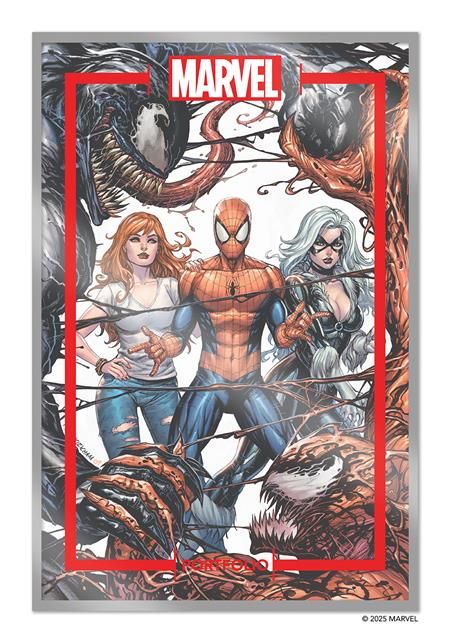 MARVEL PORTFOLIO OF TYLER KIRKHAM SPIDER-MAN 8 PRINT SET