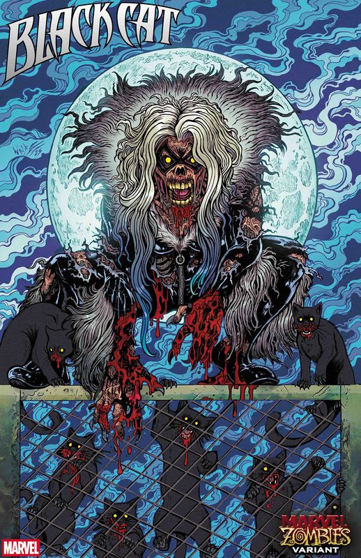 BLACK CAT #3 MARIA WOLF MARVEL ZOMBIES VARIANT BLACK CAT #3 MARIA WOLF MARVEL ZOMBIES VARIANT
