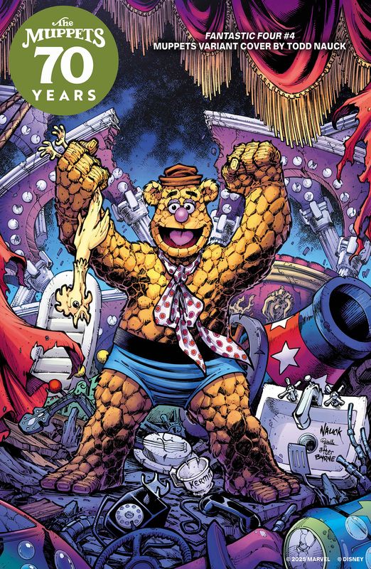 FANTASTIC FOUR #4 TODD NAUCK MUPPETS VARIANT FANTASTIC FOUR #4 TODD NAUCK MUPPETS VARIANT