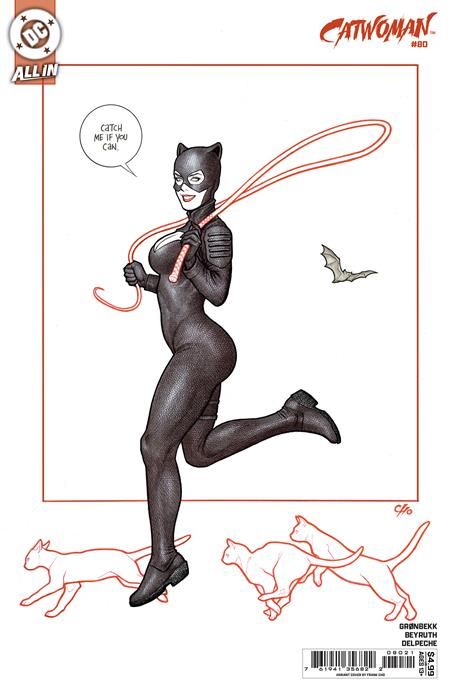 CATWOMAN #80 CVR B FRANK CHO CARD STOCK VAR CATWOMAN #80 CVR B FRANK CHO CARD STOCK VAR