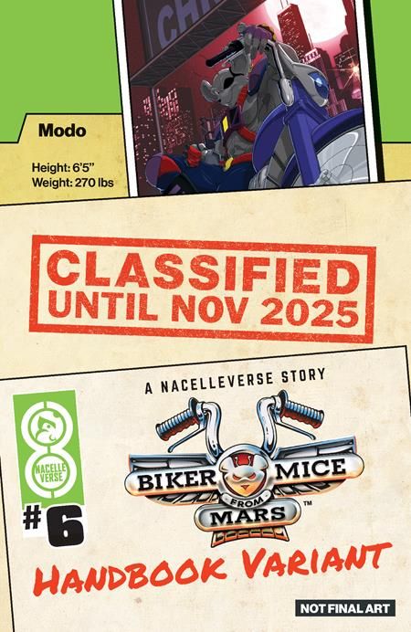 BIKER MICE FROM MARS (2025) #6 CVR A EDU SOUZA