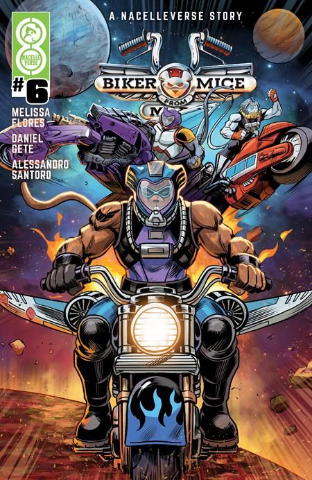 BIKER MICE FROM MARS (2025) #6 CVR B PATRICK SPAZIANTE HANDBOOK VAR BIKER MICE FROM MARS (2025) #6 CVR B PATRICK SPAZIANTE HANDBOOK VAR