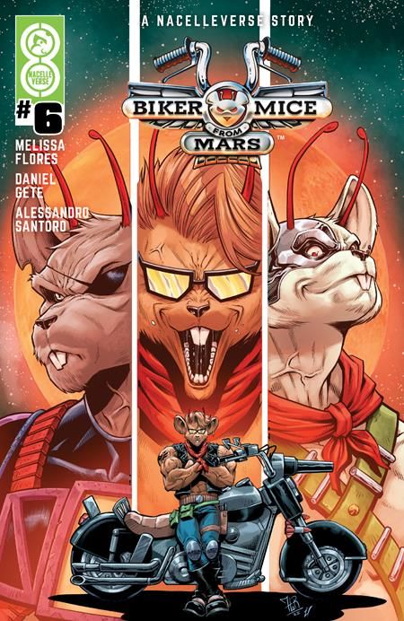 BIKER MICE FROM MARS (2025) #6 CVR C 1:10 JORDI TARAGONA VAR BIKER MICE FROM MARS (2025) #6 CVR C 1:10 JORDI TARAGONA VAR