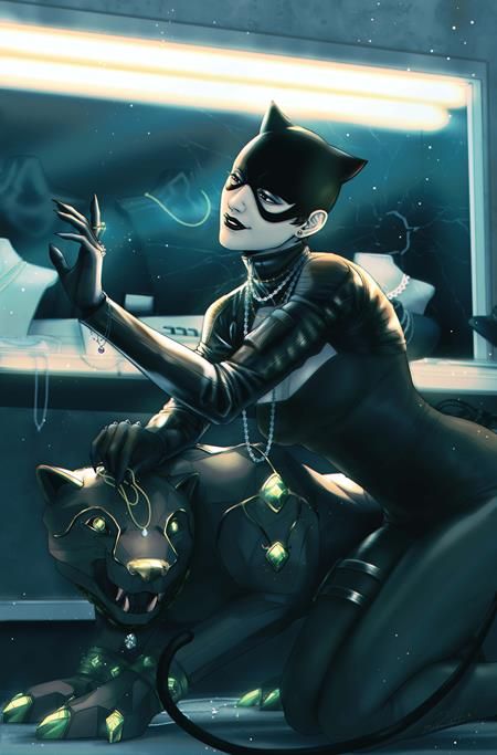 CATWOMAN #81 CVR D ROBIN HIGGINBOTTOM CARD STOCK VAR CATWOMAN #81 CVR D ROBIN HIGGINBOTTOM CARD STOCK VAR