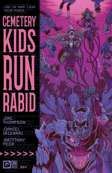 CEMETERY KIDS RUN RABID #4 (OF 4) CVR A DANIEL IRIZARRI CEMETERY KIDS RUN RABID #4 (OF 4) CVR A DANIEL IRIZARRI