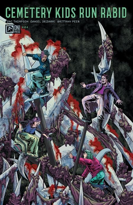 CEMETERY KIDS RUN RABID #4 (OF 4) CVR B JENNA CHA VAR CEMETERY KIDS RUN RABID #4 (OF 4) CVR B JENNA CHA VAR