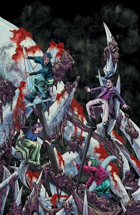 CEMETERY KIDS RUN RABID #4 (OF 4) CVR C 1:10 JENNA CHA FULL ART VAR CEMETERY KIDS RUN RABID #4 (OF 4) CVR C 1:10 JENNA CHA FULL ART VAR