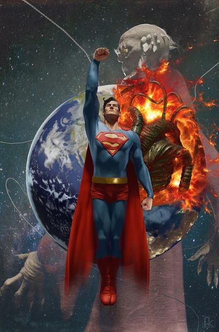 DC K.O. #2 (OF 5) CVR K 1:25 ARIEL COLON SPECIAL EFFECT CARD STOCK VAR DC K.O. #2 (OF 5) CVR K 1:25 ARIEL COLON SPECIAL EFFECT CARD STOCK VAR