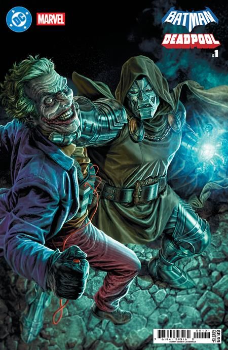 DC MARVEL BATMAN DEADPOOL #1 (ONE SHOT) CVR C LEE BERMEJO JOKER DR DOOM CARD STOCK VAR DC MARVEL BATMAN DEADPOOL #1 (ONE SHOT) CVR C LEE BERMEJO JOKER DR DOOM CARD STOCK VAR