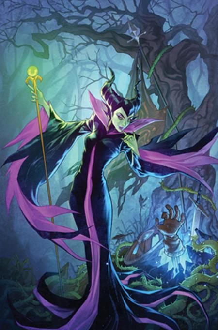 DISNEY VILLAINS MALEFICENT #2 CVR G 1:15 ELLERY SANTOS VIRGIN VAR DISNEY VILLAINS MALEFICENT #2 CVR G 1:15 ELLERY SANTOS VIRGIN VAR