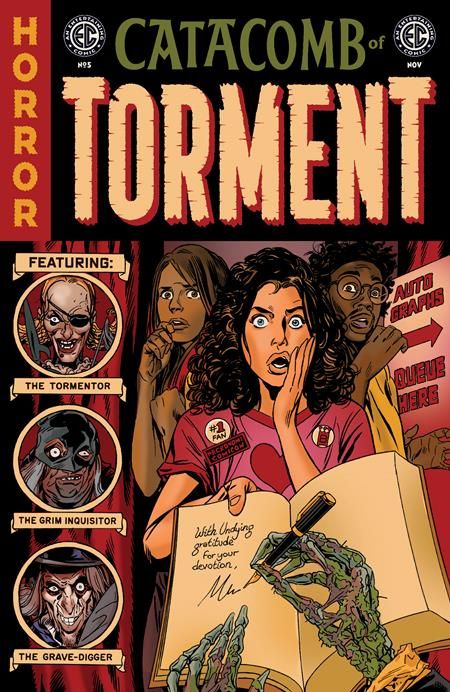 EC CATACOMB OF TORMENT #5 CVR A MARK BUCKINGHAM EC CATACOMB OF TORMENT #5 CVR A MARK BUCKINGHAM