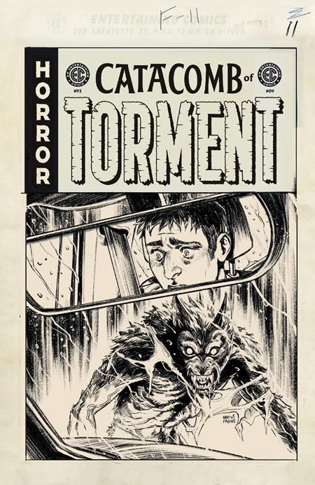 EC CATACOMB OF TORMENT #5 CVR D 1:20 NAOMI FRANQ B&W ARTIST EDITION VAR EC CATACOMB OF TORMENT #5 CVR D 1:20 NAOMI FRANQ B&W ARTIST EDITION VAR