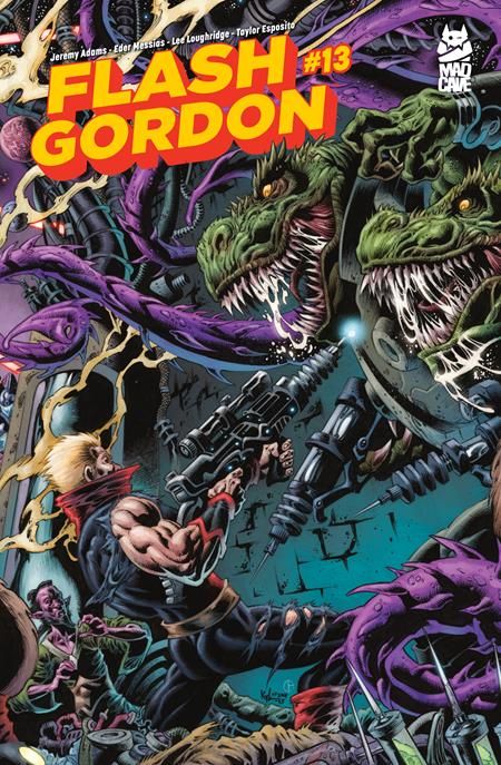 FLASH GORDON #13 CVR B WILL CONRAD FIGHT SCENE VAR FLASH GORDON #13 CVR B WILL CONRAD FIGHT SCENE VAR