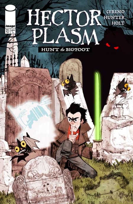 HECTOR PLASM HUNT THE BIGFOOT #2 (OF 3) CVR B LEE GATLIN VAR