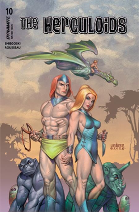 HERCULOIDS #10 CVR B JOSEPH MICHAEL LINSNER VAR HERCULOIDS #10 CVR B JOSEPH MICHAEL LINSNER VAR