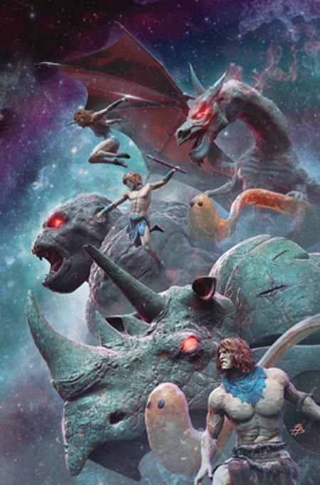 HERCULOIDS #10 CVR F 1:10 BJORN BARENDS VIRGIN VAR HERCULOIDS #10 CVR F 1:10 BJORN BARENDS VIRGIN VAR