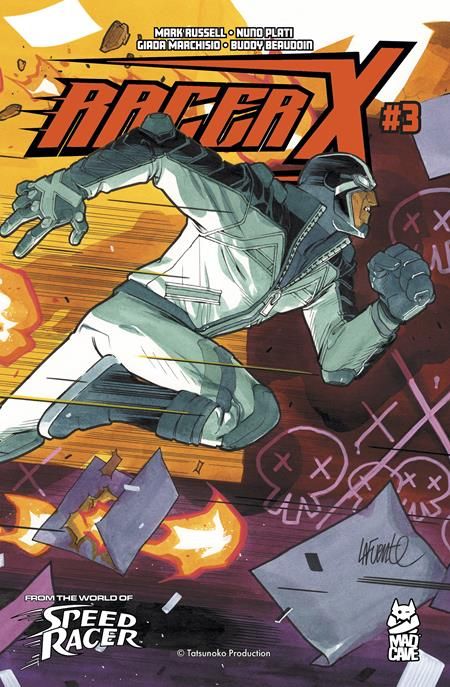 RACER X #3 (OF 8) CVR B DAVE LAFUENTE VAR RACER X #3 (OF 8) CVR B DAVE LAFUENTE VAR