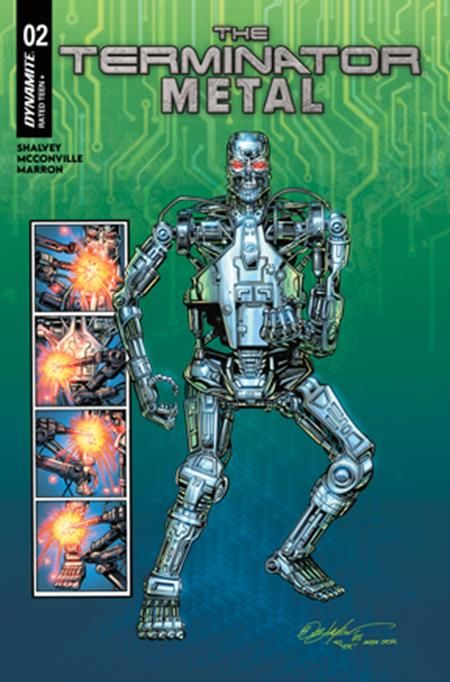 TERMINATOR METAL #2 CVR B BOB LAYTON VAR TERMINATOR METAL #2 CVR B BOB LAYTON VAR