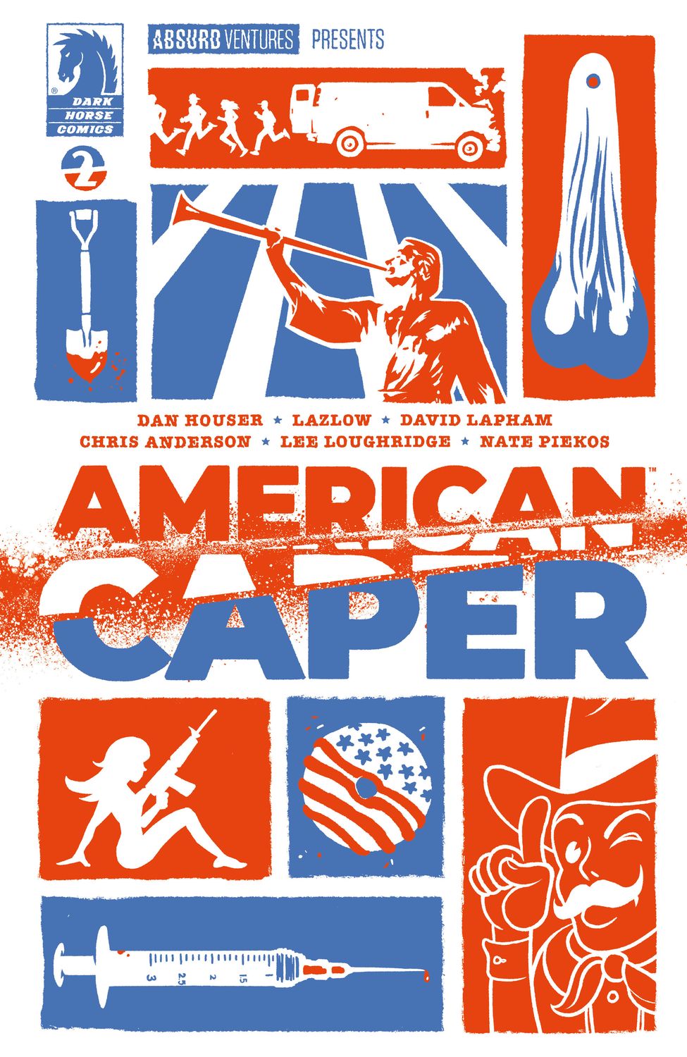 American Caper #2 (CVR A) (Tyler Boss) American Caper #2 (CVR A) (Tyler Boss)