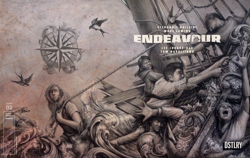 ENDEAVOUR #2 CVR E ANDREW CURRY VARIANT ENDEAVOUR #2 CVR E ANDREW CURRY VARIANT