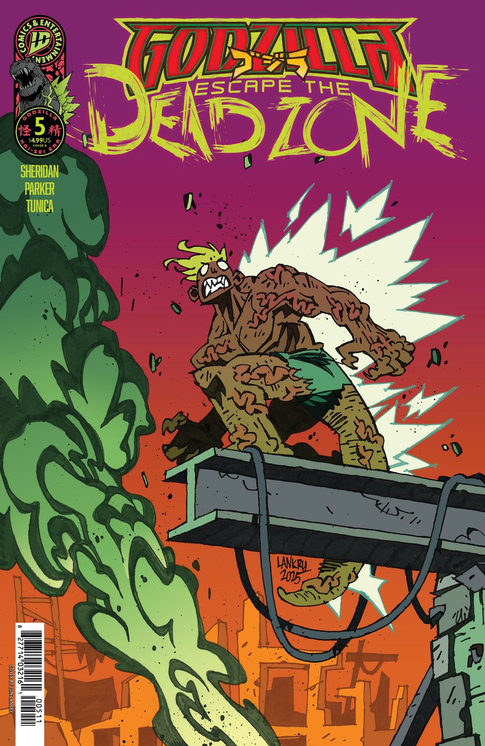 Godzilla: Escape the Deadzone [Kai-Sei Era] #5 Variant B (Lankry)