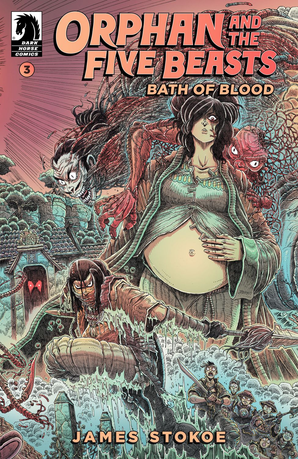 Orphan and the Five Beasts: Bath of Blood #3 (CVR A) (James Stokoe) Orphan and the Five Beasts: Bath of Blood #3 (CVR A) (James Stokoe)