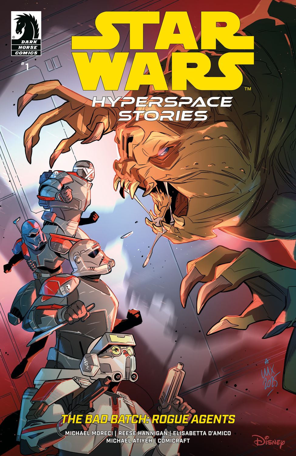 Star Wars: Hyperspace Stories: The Bad Batch--Rogue Agents #1 (CVR A) (Valeria Favoccia) Star Wars: Hyperspace Stories: The Bad Batch--Rogue Agents #1 (CVR A) (Valeria Favoccia)