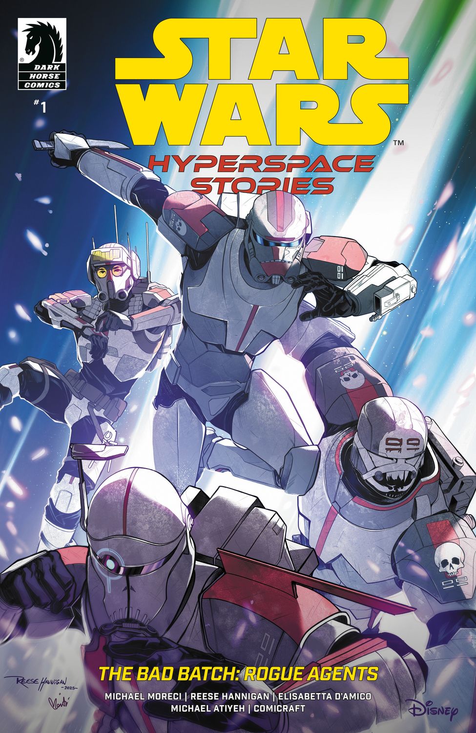 Star Wars: Hyperspace Stories: The Bad Batch--Rogue Agents #1 (Variant CVR C) (Reese Hannigan) Star Wars: Hyperspace Stories: The Bad Batch--Rogue Agents #1 (Variant CVR C) (Reese Hannigan)