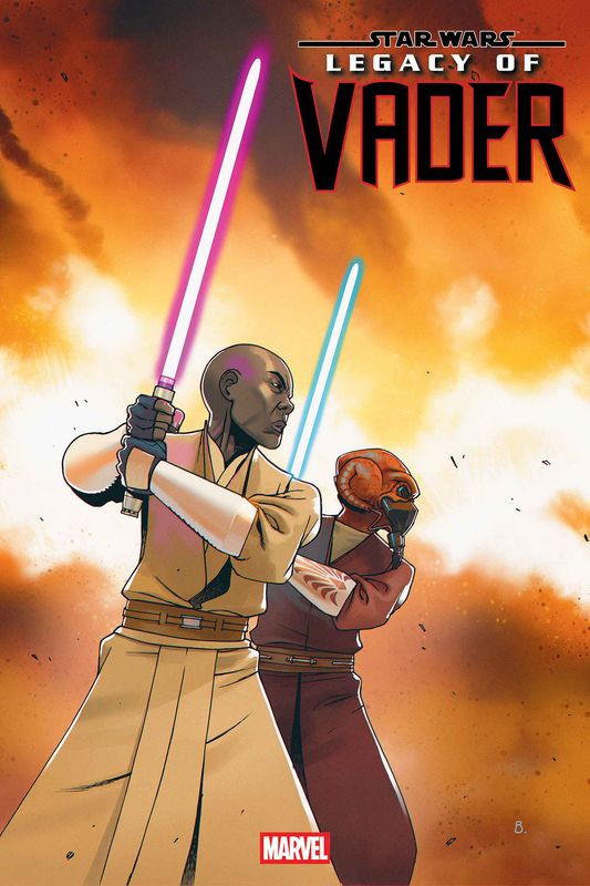 STAR WARS: LEGACY OF VADER #11 BENGAL PLO KOON & MACE WINDU JEDI KNIGHTS VARIANT