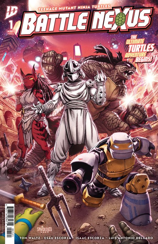 Teenage Mutant Ninja Turtles: Battle Nexus #1 Variant B (Santolouco) Teenage Mutant Ninja Turtles: Battle Nexus #1 Variant B (Santolouco)