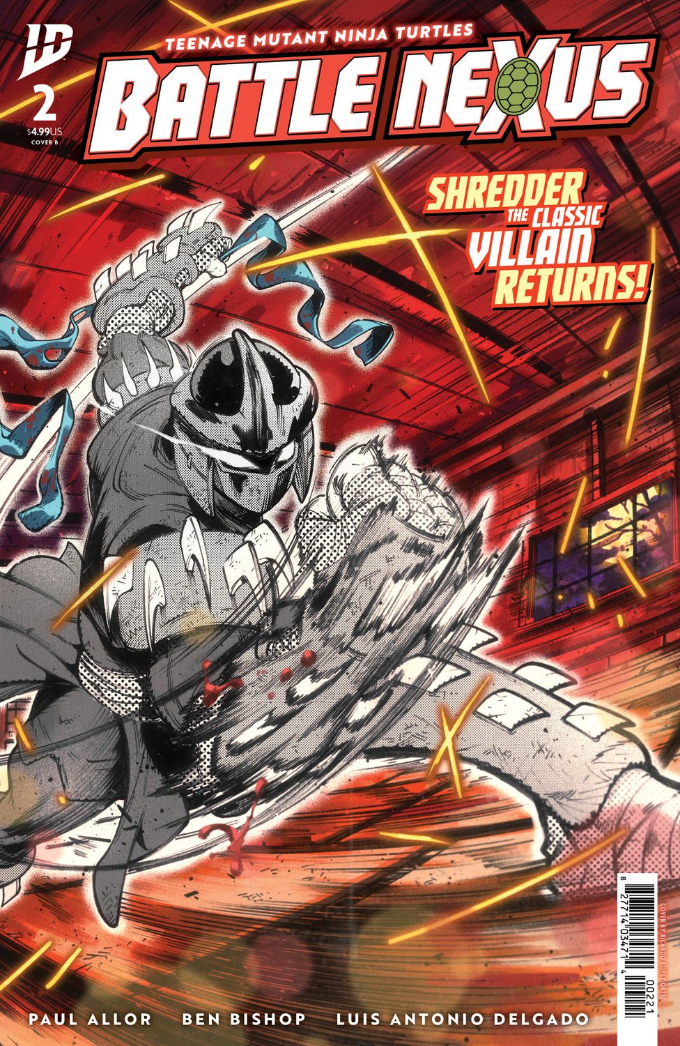 Teenage Mutant Ninja Turtles: Battle Nexus #2 Variant B (Ortiz) Teenage Mutant Ninja Turtles: Battle Nexus #2 Variant B (Ortiz)