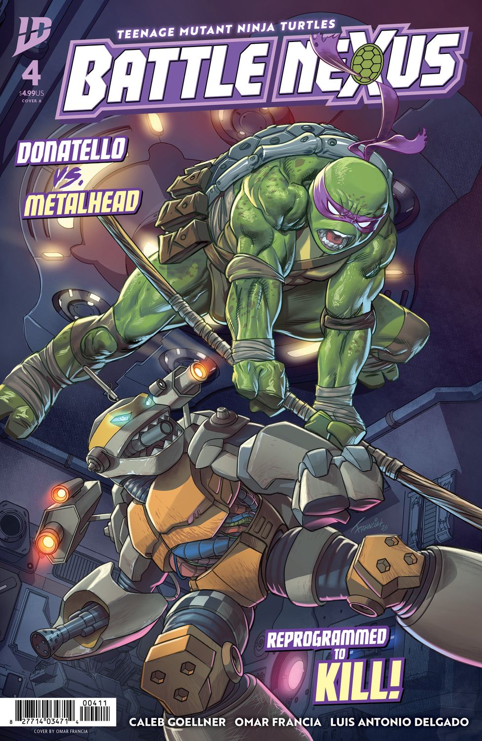 Teenage Mutant Ninja Turtles: Battle Nexus #4 Cover A (Francia) Teenage Mutant Ninja Turtles: Battle Nexus #4 Cover A (Francia)