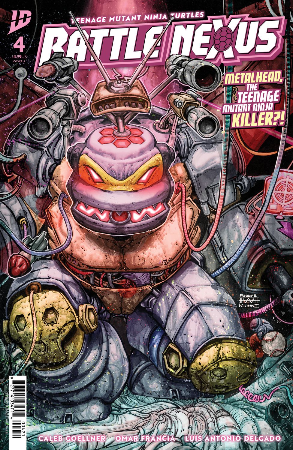 Teenage Mutant Ninja Turtles: Battle Nexus #4 Variant B (Williams II) Teenage Mutant Ninja Turtles: Battle Nexus #4 Variant B (Williams II)