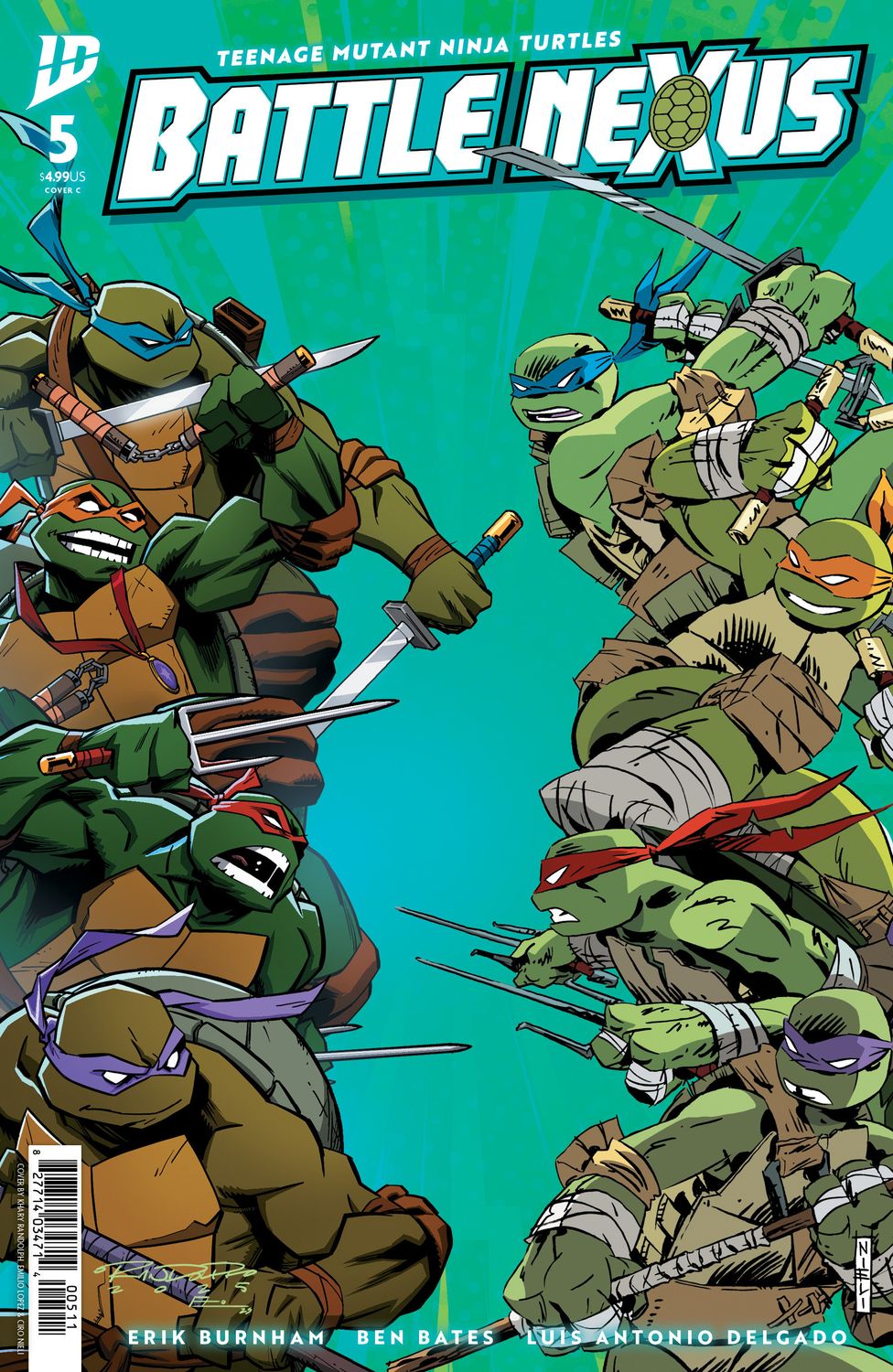 Teenage Mutant Ninja Turtles: Battle Nexus #5 Variant C (Nieli & Randolph) Teenage Mutant Ninja Turtles: Battle Nexus #5 Variant C (Nieli & Randolph)