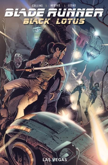 BLADE RUNNER BLACK LOTUS LAS VEGAS #4 (OF 4) CVR B CLARK BINT VAR BLADE RUNNER BLACK LOTUS LAS VEGAS #4 (OF 4) CVR B CLARK BINT VAR