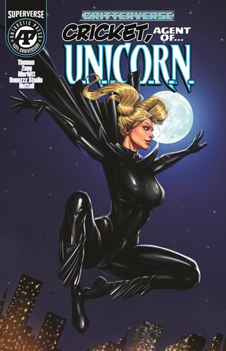 CRITTERVERSE PRESENTS CRICKET AGENT OF UNICORN #1 (OF 4) CVR B IZONETO ADEMAR SANJU NIVANGUNE VAR CRITTERVERSE PRESENTS CRICKET AGENT OF UNICORN #1 (OF 4) CVR B IZONETO ADEMAR SANJU NIVANGUNE VAR