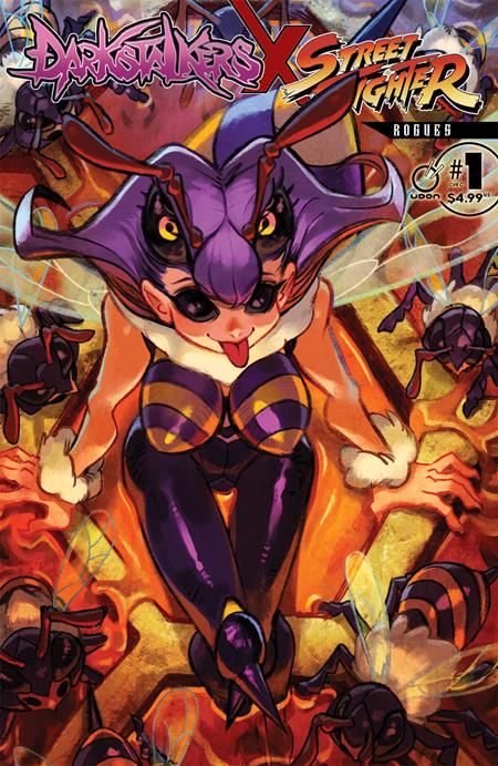 DARKSTALKERS X STREET FIGHTER ROGUES #1 (ONE SHOT) CVR C 1:5 ALEX AHAD VAR DARKSTALKERS X STREET FIGHTER ROGUES #1 (ONE SHOT) CVR C 1:5 ALEX AHAD VAR